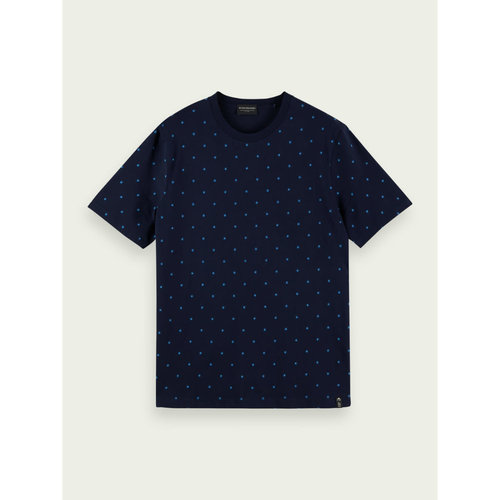 Scotch & Soda Classic Print Jersey Crew Tee Scotch & Soda Classic Print Jersey Crew Tee