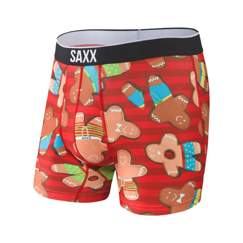 SAXX Volt Boxer Brief - Gingerbread Bros