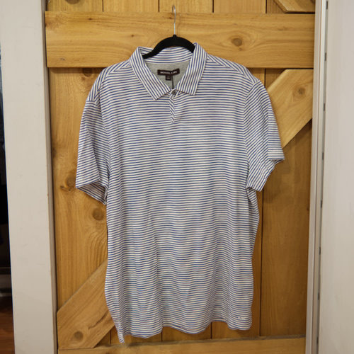 Michael Kors Striped Knitted Polo Michael Kors Striped Knitted Polo