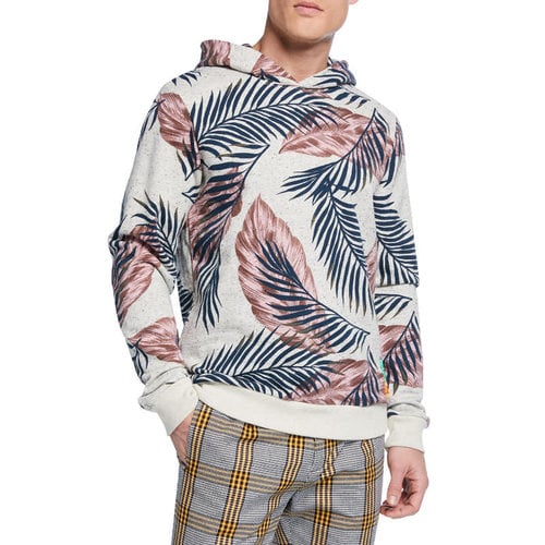 Scotch & Soda Floral Print Pullover Hoodie