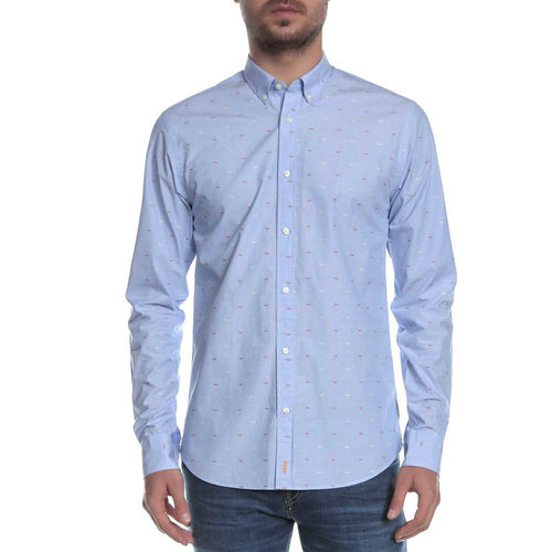 Scotch & Soda Regular Fit Fil-Coupe Shirt Scotch & Soda Regular Fit Fil-Coupe Shirt