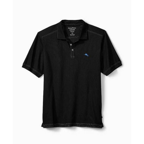 Tommy Bahama Emfielder 2.0 Polo - Black Tommy Bahama Emfielder 2.0 Polo - Black