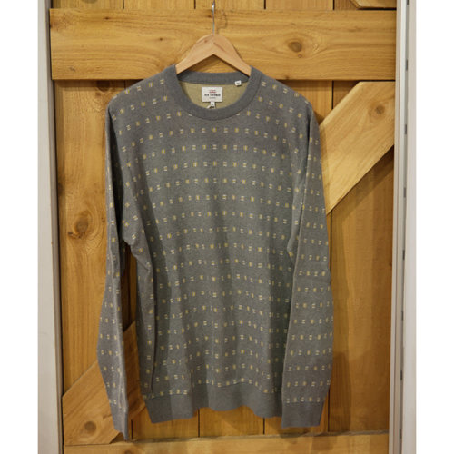 Ben Sherman Geo Pattern Crew Sweater Ben Sherman Geo Pattern Crew Sweater