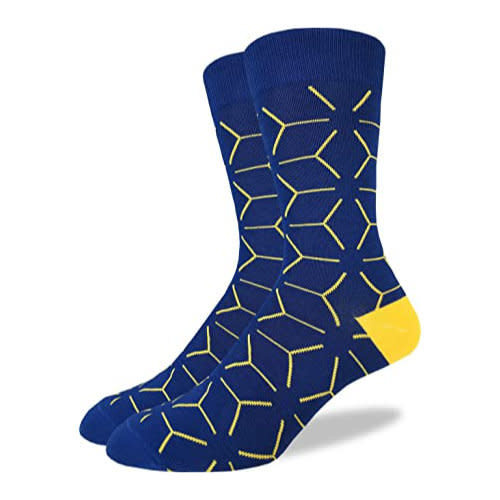 Good Luck Sock Blue Matrix Socks Good Luck Sock Blue Matrix Socks
