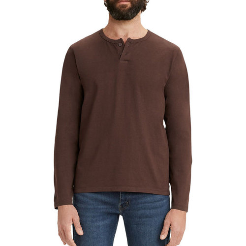 Levis Jersey Henley L/S Tee Levis Jersey Henley L/S Tee