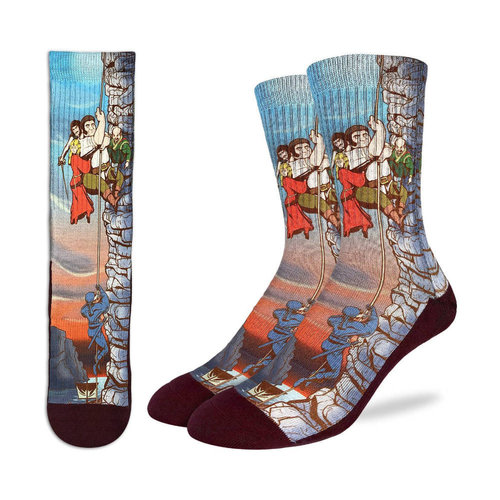 Good Luck Sock Princess Bride Cliffs of Insanity Socks Good Luck Sock Princess Bride Cliffs of Insanity Socks