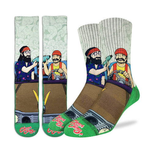 Good Luck Sock Cheech & Chong Pass the Blunt Socks Good Luck Sock Cheech & Chong Pass the Blunt Socks