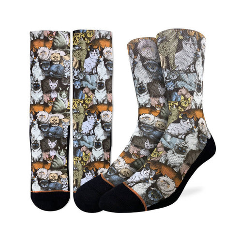 Good Luck Sock Social Cats Socks Good Luck Sock Social Cats Socks