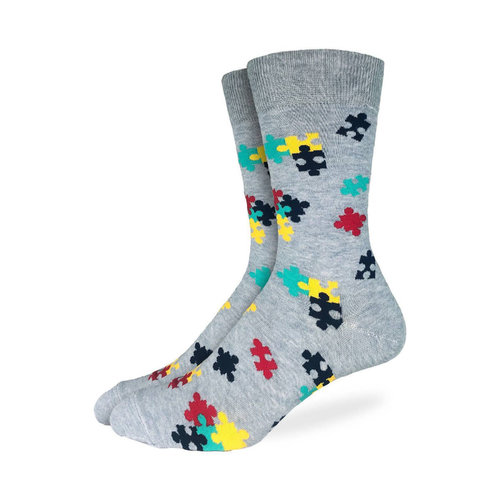 Good Luck Sock Puzzle Pieces Socks Good Luck Sock Puzzle Pieces Socks