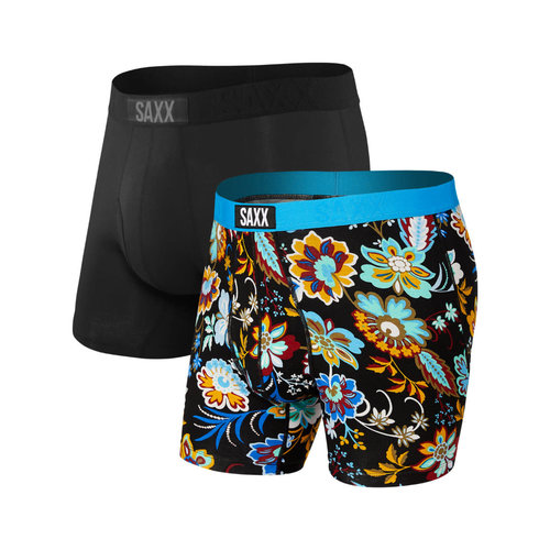 SAXX Ultra 2 Pack - Heritage Floral/Black SAXX Ultra 2 Pack - Heritage Floral/Black