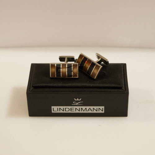 Lindenmann Striped Cufflinks Lindenmann Striped Cufflinks