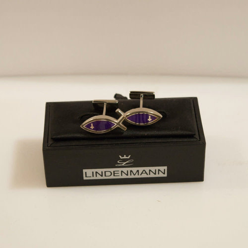 Lindenmann Ichthys Cufflinks Lindenmann Ichthys Cufflinks
