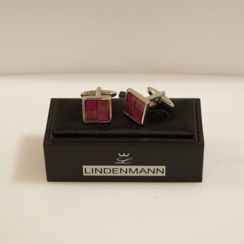 Lindenmann Geometric Square Cufflinks Lindenmann Geometric Square Cufflinks