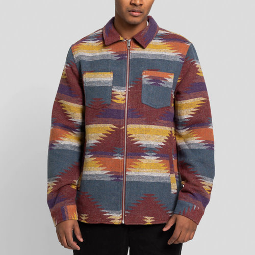 RVLT Pattern Overshirt Zip Jacket RVLT Pattern Overshirt Zip Jacket