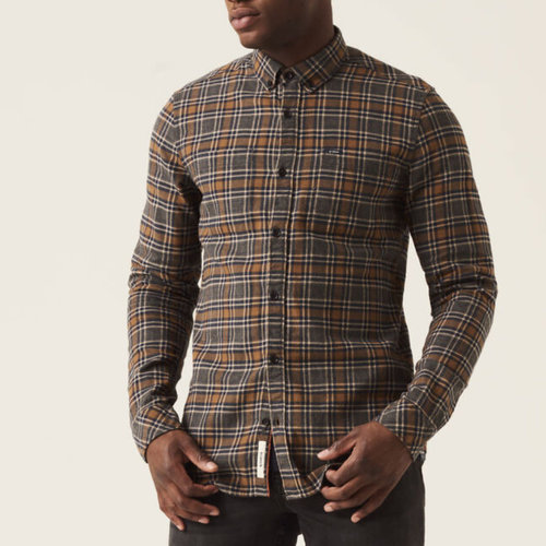 Garcia Flannel 100% Cotton Plaid Shirt Garcia Flannel 100% Cotton Plaid Shirt