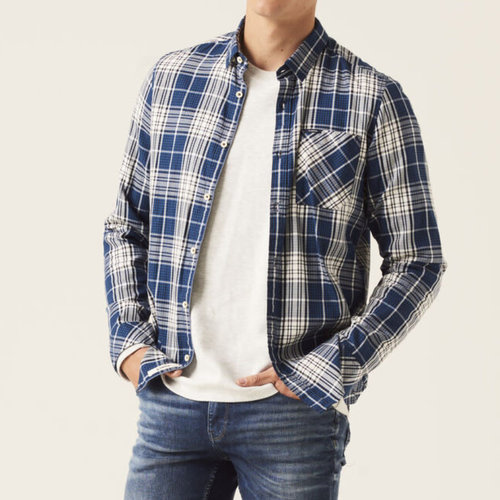 Garcia 100% Cotton L/S Plaid Shirt Garcia 100% Cotton L/S Plaid Shirt