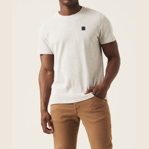 Garcia Scalloped Stripe T-Shirt Garcia Scalloped Stripe T-Shirt