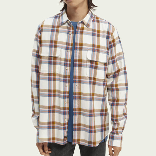 Scotch & Soda Regular Fit Twill Shirt Scotch & Soda Regular Fit Twill Shirt