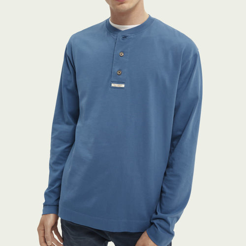 Scotch & Soda Grandad L/S T-Shirt Scotch & Soda Grandad L/S T-Shirt