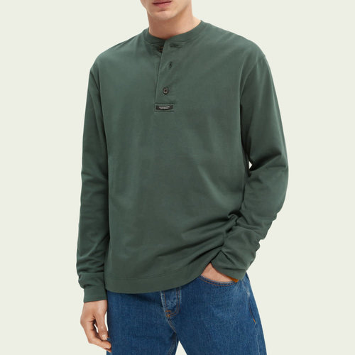 Scotch & Soda Grandad L/S T-Shirt Scotch & Soda Grandad L/S T-Shirt