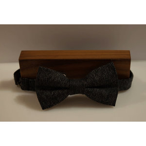 Beaux Speckled Wool Pre-Tie Bow Tie