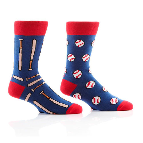 Yo Sox Balls & Bats Crew Socks Yo Sox Balls & Bats Crew Socks