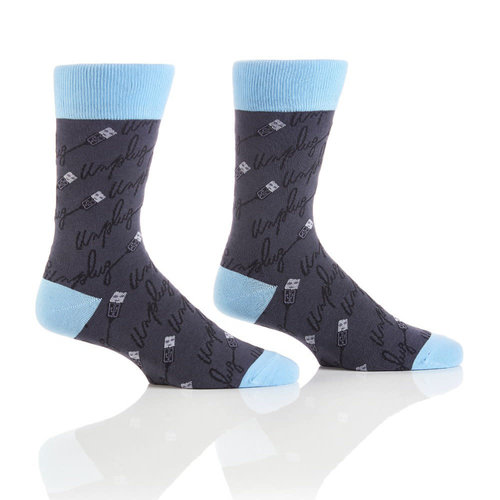 Yo Sox Unplug Crew Socks Yo Sox Unplug Crew Socks