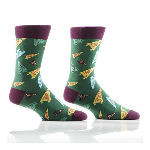 Yo Sox Sport Pennants Crew Socks Yo Sox Sport Pennants Crew Socks