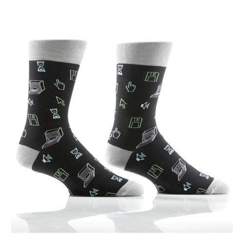 Yo Sox PC Digital Crew Socks Yo Sox PC Digital Crew Socks