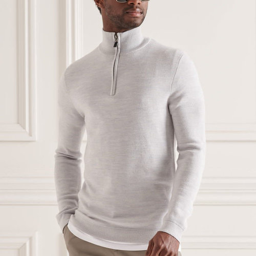 Superdry Merino Henley Half Zip Jumper Superdry Merino Henley Half Zip Jumper