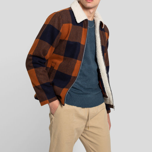 RVLT Sherpa Overshirt Plaid RVLT Sherpa Overshirt Plaid