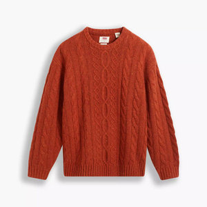 Levis Stay Loose Cable Crew Sweater