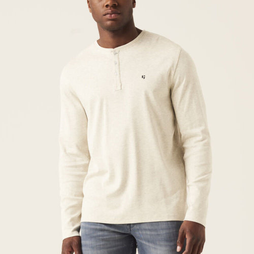 Garcia Organic Cotton L/S Henley Garcia Organic Cotton L/S Henley