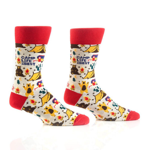 Yo Sox Camp Life Crew Socks Yo Sox Camp Life Crew Socks