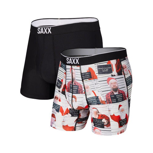 SAXX Volt 2 Pack - Bad Santa/Black
