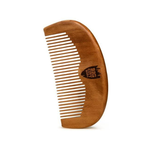Big City Beards Pear Wood Beard Comb Big City Beards Pear Wood Beard Comb