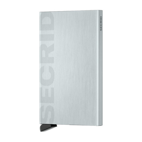 Secrid Cardprotector - Laser Logo Brushed Silver Secrid Cardprotector - Laser Logo Brushed Silver