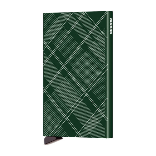 Secrid Cardprotector - Laser Tartan Green Secrid Cardprotector - Laser Tartan Green