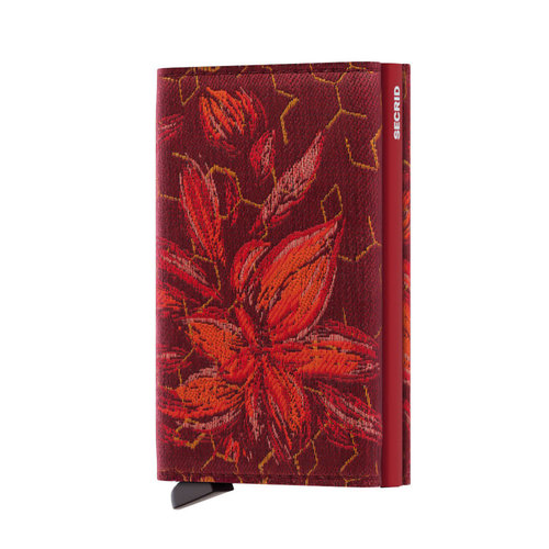 Secrid Slimwallet - Jacquard Bordeaux Secrid Slimwallet - Jacquard Bordeaux