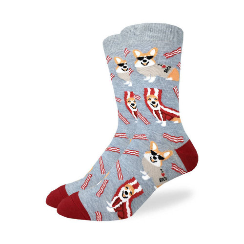 Good Luck Sock Corgi Bacon Socks Good Luck Sock Corgi Bacon Socks