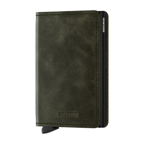 Secrid Slimwallet - Vintage Olive Secrid Slimwallet - Vintage Olive