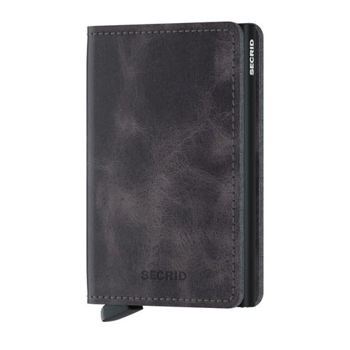 Secrid Slimwallet - Vintage Grey/Black Secrid Slimwallet - Vintage Grey/Black
