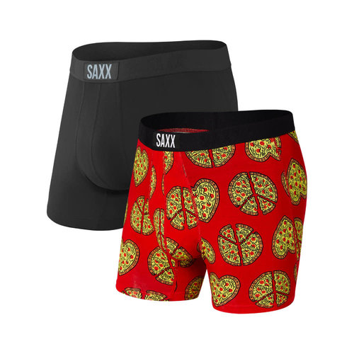 SAXX Vibe 2 Pack - Piece and Love/Black SAXX Vibe 2 Pack - Piece and Love/Black
