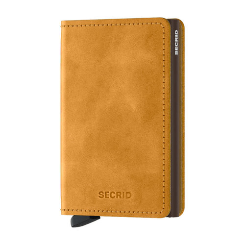 Secrid Slimwallet - Vintage Ochre Secrid Slimwallet - Vintage Ochre