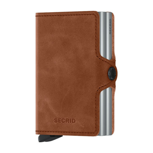 Secrid Twinwallet - Vintage Cognac/Silver Secrid Twinwallet - Vintage Cognac/Silver