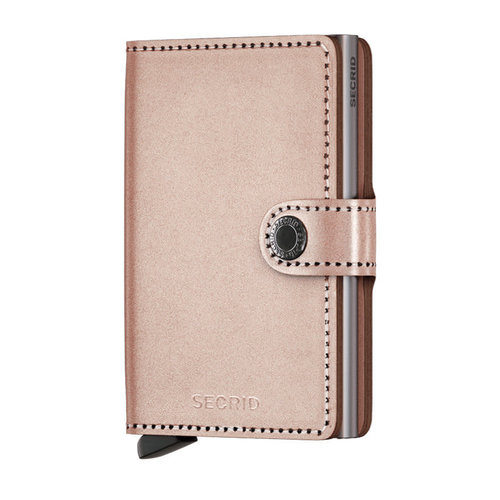Secrid Miniwallet Metallic Rose Secrid Miniwallet Metallic Rose