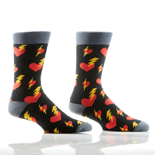 Yo Sox Lovestruck Crew Sock Yo Sox Lovestruck Crew Sock