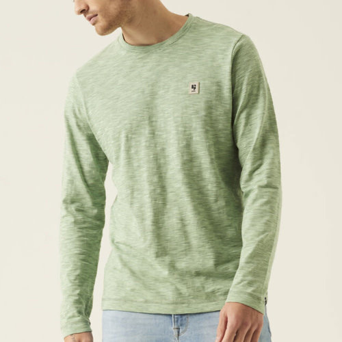 Garcia Pistachio Striped L/S T-Shirt Garcia Pistachio Striped L/S T-Shirt