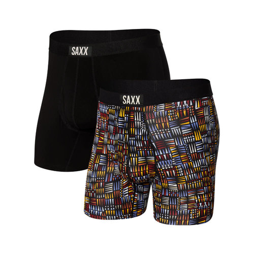 SAXX Ultra 2 Pack - Desert Grid/Black SAXX Ultra 2 Pack - Desert Grid/Black