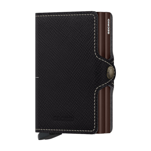 Secrid Twinwallet - Saffiano Brown Secrid Twinwallet - Saffiano Brown